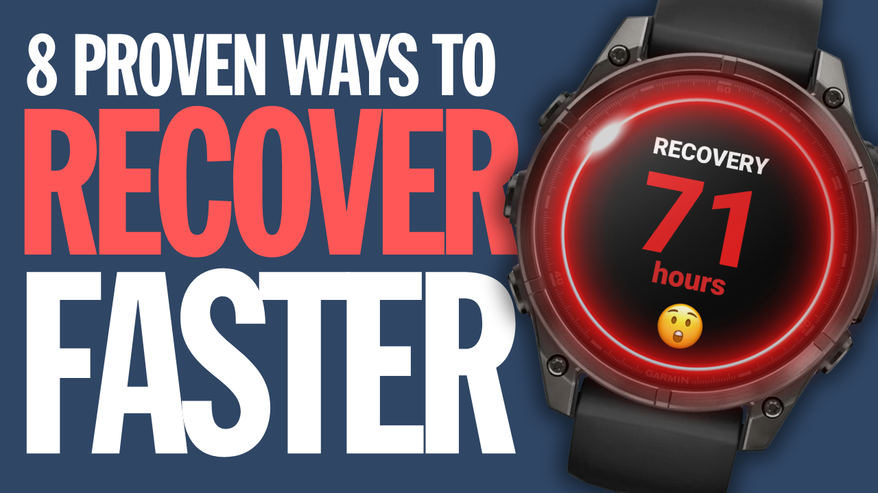 Recovery Rates Watch Device 8 Ways To Recover FASTER - Century Ride